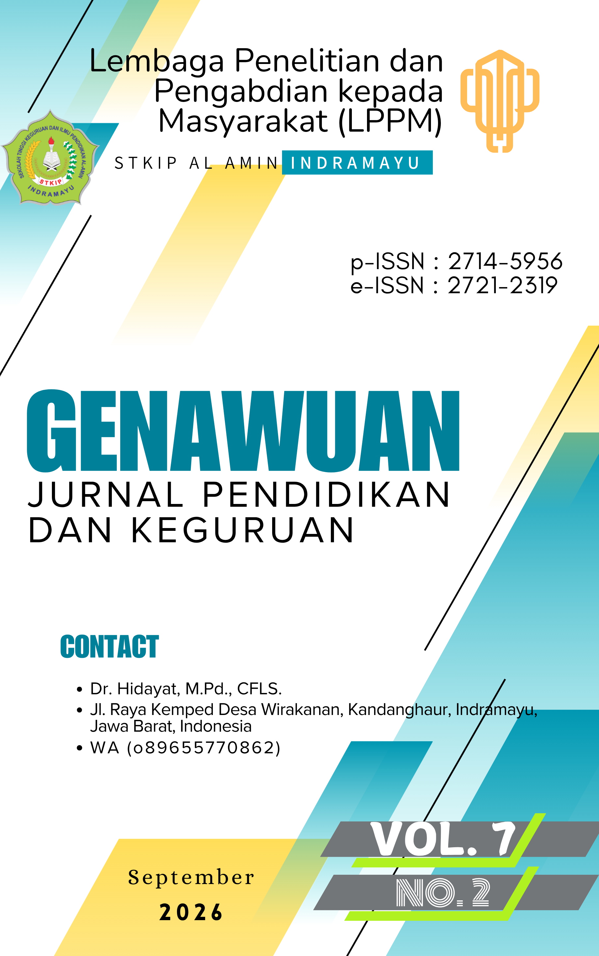 					View Vol. 7 No. 2 (2026): Genawuan September 2026
				